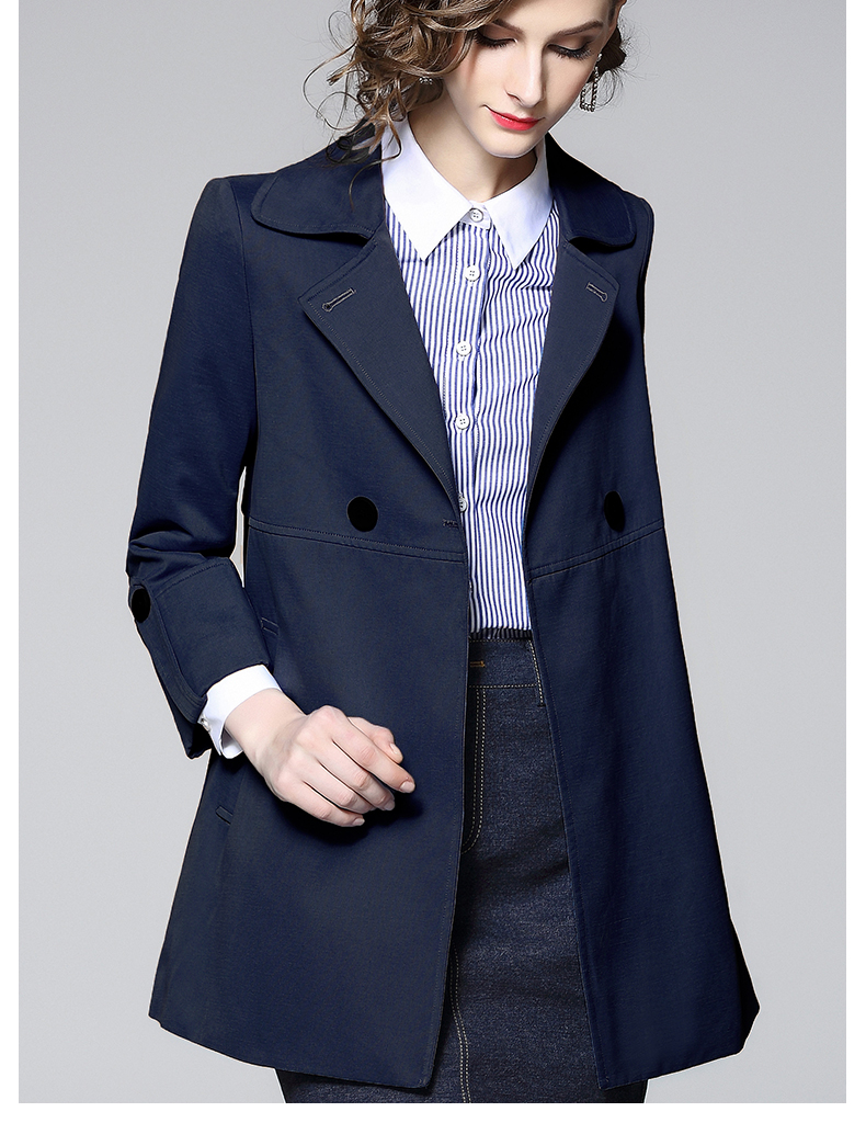 Trench pour femme      en Coton - Ref 3226354 Image 16