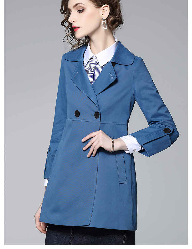 Trench pour femme      en Coton - Ref 3227961 Image 16