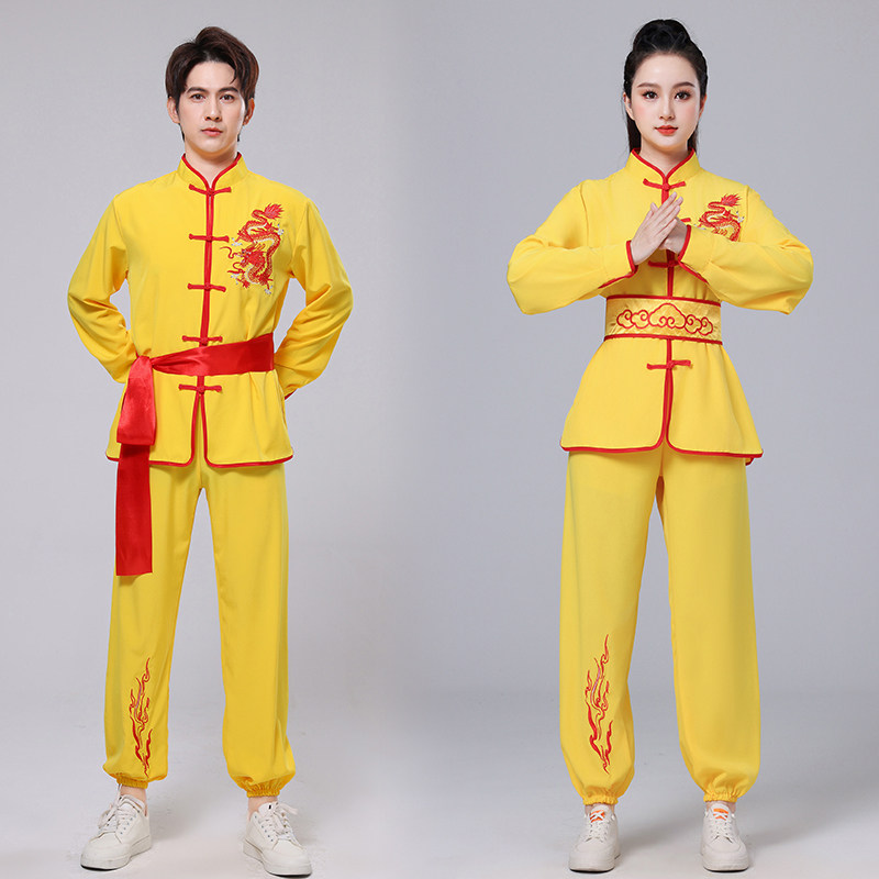 舞台必备!🔥 打鼓服舞龙舞狮表演服男女武术演出服装 🥁-民族服装-淘宝好物网