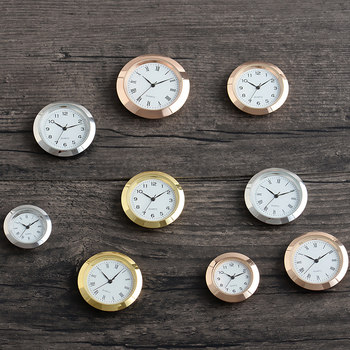 Multi-Size Diameter Clock Movement Quartz Watch Movement Crafts Rose Gold Clock Head Clock Movement Silver Diameter Clock Movement