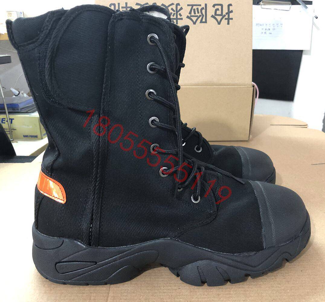 Rescue and rescue boots Sports shoes Firefighters Bivoue Special Climbing Rope To Steel Running Boots Forest Sails Cloth Shoes