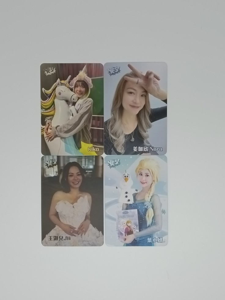 YES CARD ~ Tang Haojia * Jiang Jia Xin *JW Wang Hao * Ye Xiaoyan ~ 25 Anniversary 100th Fat Little Card-Taobao