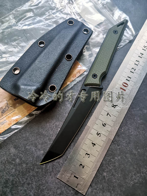 American Hoback Goliath Giant Outdoor Camping Survival Portable EDC Powder Steel Mini Knife