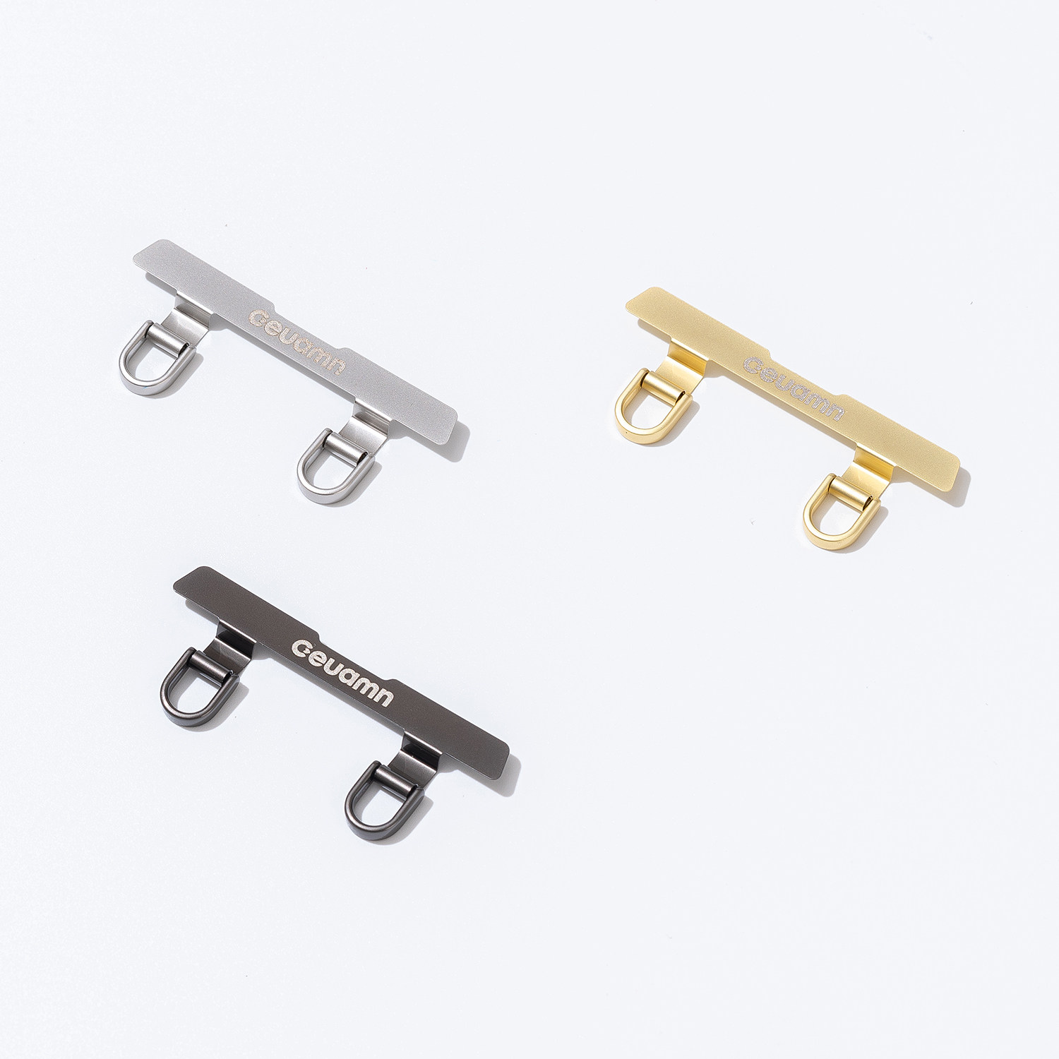 Geuamn and Dream Are Suitable for Apple Mobile Phones, with a 0.2m Ultra-Thin Metal Stainless Steel Double-Ear Lanyard and Double Buckle Clip