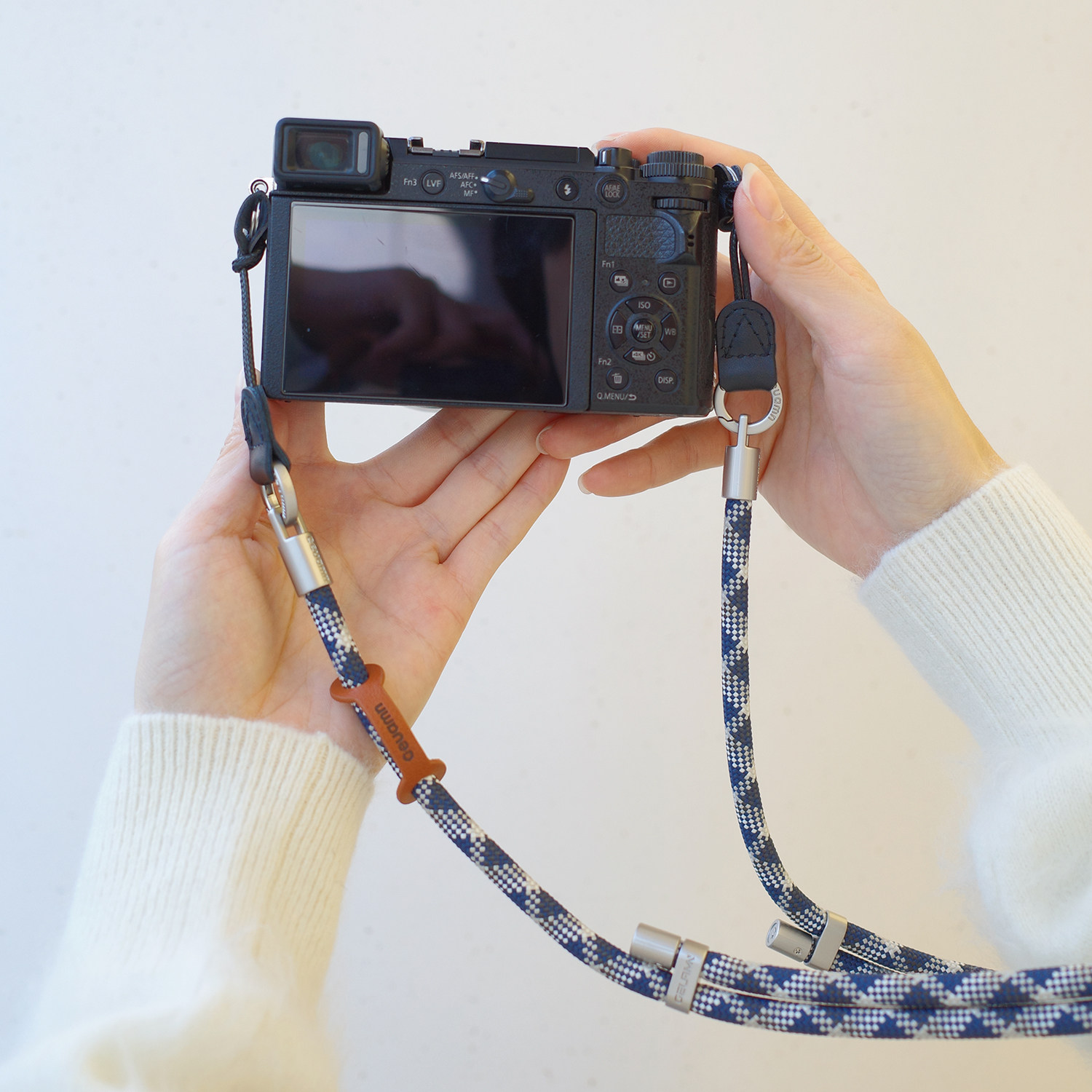 Adjustable Camera Strap Suitable for Fujifilm, Canon, Sony, Ricoh, Leica Mirrorless and Dslr Cameras, Crossbody Neck Strap
