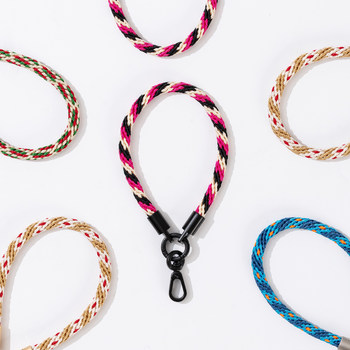 Geuamn and Dream Short Phone Lanyard Keychain 7mm Multifunctional Phone Chain Rope with Hanging Piece Wrist Strap