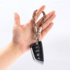 Car Keychain Pendant Lanyard Chain Key Ring Horseshoe Buckle High-End Simple Creative Rearview Mirror Hanging Ornament Key Chain