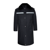 Пальто, рабочий длинный пуховик с пухом, зимняя куртка, увеличенная толщина, средней длины