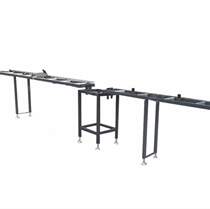 Aluminum material delivery rack number of material racks aluminium material frame cutting machine roller rack cutting machine circular sawing machine feeding table positioning