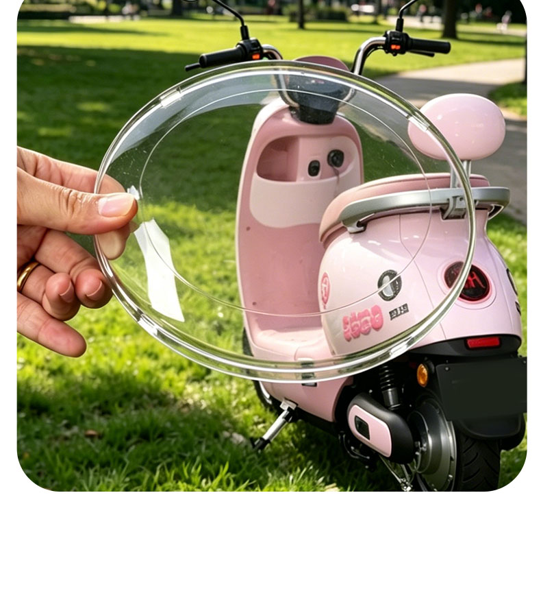 Suitable for Aima Luna Pro/2024Air/Wb30 Instrument Housing Electric Vehicle High-Definition Transparent Instrument Protective Cover