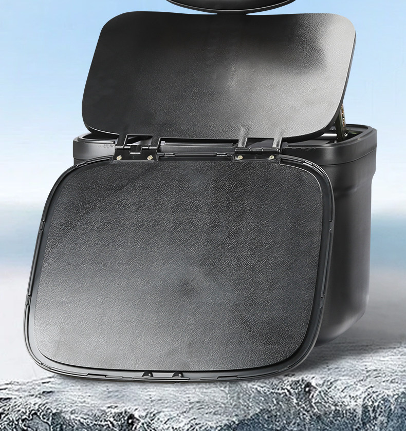 【2-In-1 Tailbox Backrest Pillow】Universal for Delivery Riders, Electric Scooter Backrest, Rest Pillow, Tailbox Recliner