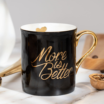 AHDE Simple creative mug Nordic ins couple coffee cup Office bone China cup Household tea cup