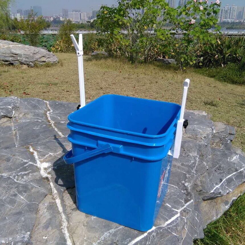Reputation Raft Fishing Bucket Raft Fishing Multifunction Portable Bucket Raft Fishing With Bracket Bait Bucket Fishing Bucket 
