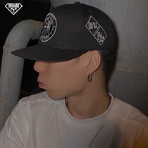 OGMC Harelocomotive Club Black Gang Embroidery 1% Bandit Gang Street Hip Hop Baseball Flat Along Skateboard Cap