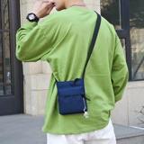 Японская водонепроницаемая черная небольшая сумка, сумка на одно плечо для отдыха, 2022, ткань оксфорд