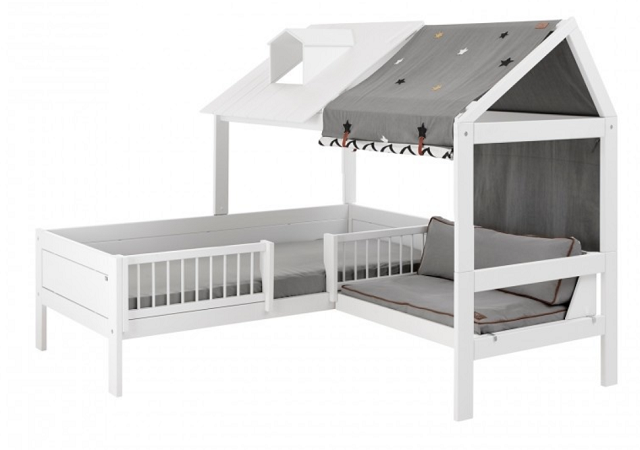 Lifetime Beach Corner Kids Bed with Bench