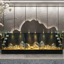 Landscape Masters water curtain water curtain water screen Wanli Great Wall swing piece hotel lobby Minjuku courtyard decorated with flowing water wall