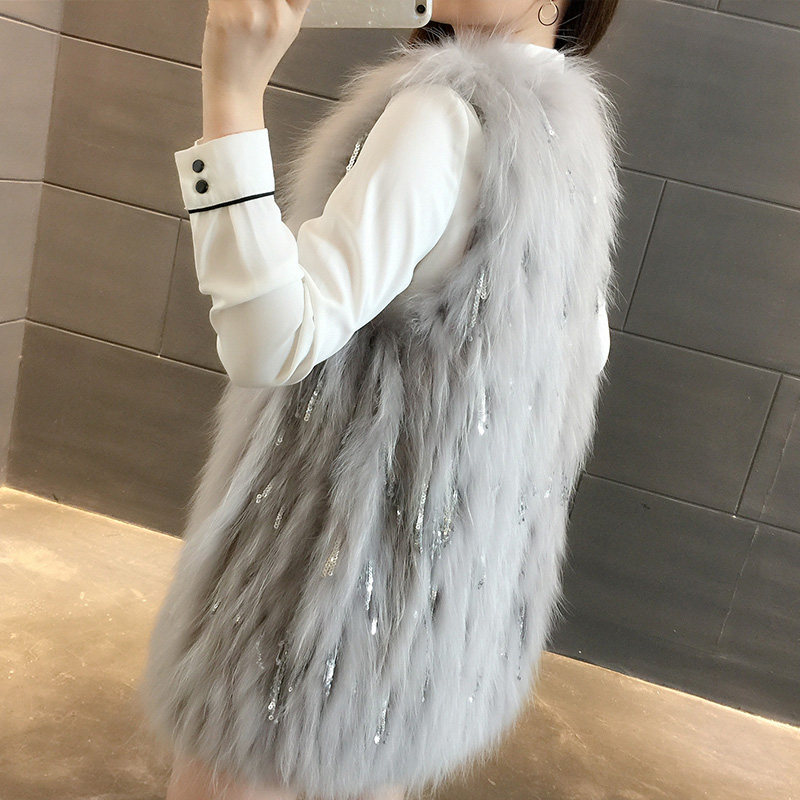 Manteau de fourrure femme - Ref 3174598 Image 3