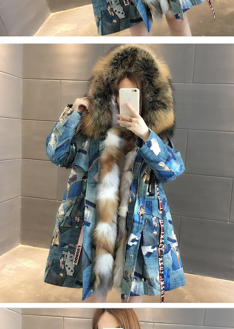 Manteau de fourrure femme - Ref 3173501 Image 13