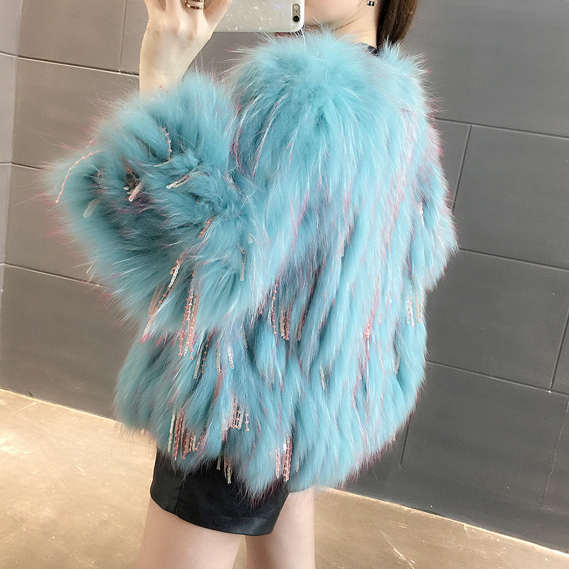 Manteau de fourrure femme - Ref 3173783 Image 4