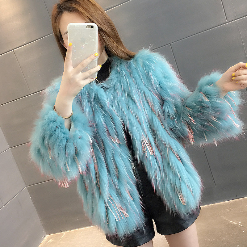 Manteau de fourrure femme - Ref 3173783 Image 3