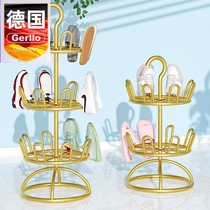 German imported Japanese-style shoe drying rack for outdoor balcony household sandals rack floor-standing hanging rack slippers multi-layer