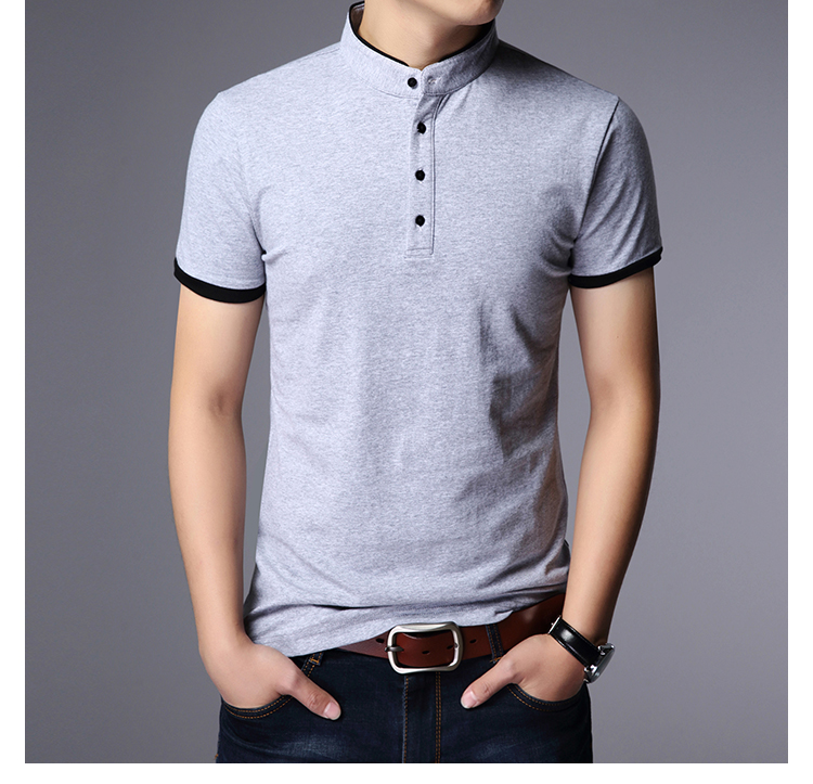 XL áo thun nam ngắn tay phiên bản lỏng của váy nửa tay mùa hè nam chạm đáy áo cotton thanh niên nửa tay áo - Áo phông dài áo thun nam tay lỡ