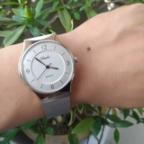 Электронная батарейка для часов, кварцевые медные модные часы подходит для мужчин и женщин