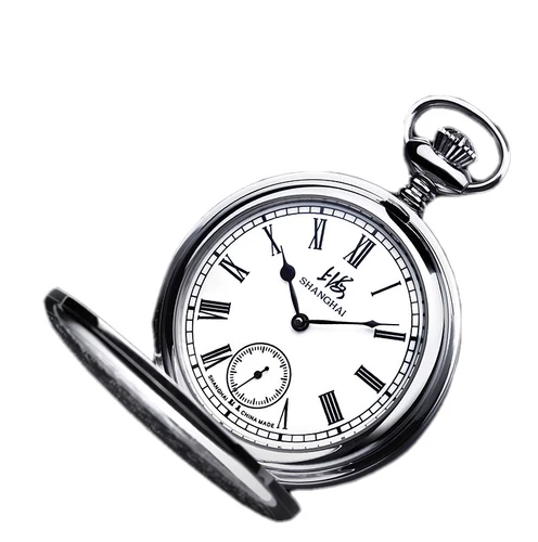 Классические трендовые ретро механические карманные часы, сапфировые стеклянные памятные изысканные высококлассные механические часы