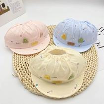 Newborn Hat Spring Summer Empty Top Slim duck tongue cap male and female baby cute super cute out of the sun sunscreen
