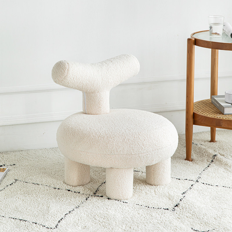 Home Children Couch Creativity Reading Sofa Stool Single Casual Chair Mesh Red Makeup Stool Short Stool sitting room Small seat