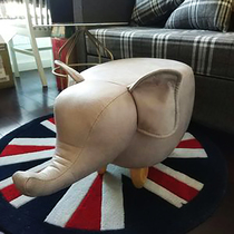 Size elephant footstool Storage stool Storage stool Shoe stool Shoe stool Clothing store small sofa stool low stool shoe stool