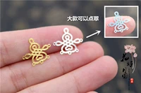 Золотая подвеска, 4 шт, 50 шт