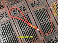 1 большой красный шнурок