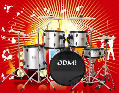 Adult drum set 5 drums 2 cymbals manufacturers limited special price drum jazz drum