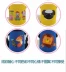 Straw Cup Cover contigo Condick Cup Set Child Cup Set Cute 400 414 450ml - Tách bình giữ nhiệt lock&lock 1l Tách