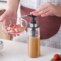  Oyster sauce bottle pressure nozzle Press type household oil pot quantitative pressure nozzle Oyster sauce bottle extrusion pump head Squeeze oyster sauce artifact