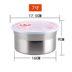 hộp cơm điện 2 tầng mocato m601 Hộp cơm bằng thép không gỉ 304 tròn lớn giữ hộp tươi bát kín có nắp đựng nước tiểu khi vào bếp đa năng chậu rửa bát ăn liền - Hộp cơm điện sưởi ấm hộp bento giữ nhiệt Hộp cơm điện sưởi ấm