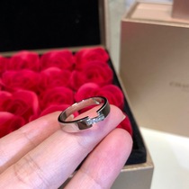 VCA DIY couple ring 18K rose gold wedding engagement pair ring index finger fashion personality haute sense of luxury for men and women