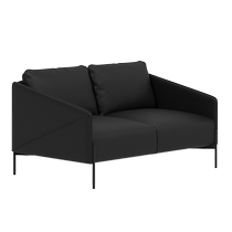 Office sofa and coffee table combination simple modern business reception negotiation reception room rest area leather three-person seat