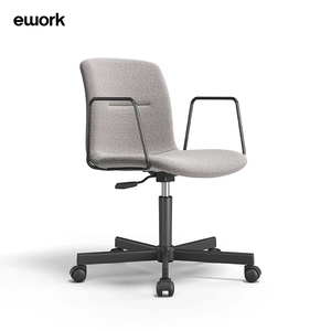 ework Тканевый офисный стул, подъемный вращающийся стул, простой современный стул для конференций, кресло для учебы, компьютерный стул