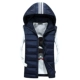 Mùa thu đông mùa đông áo vest cotton nam và nữ thời trang Hàn Quốc phiên bản tự may dày cotton vest vest đôi mẫu áo khoác không tay thủy triều khoác vest nam