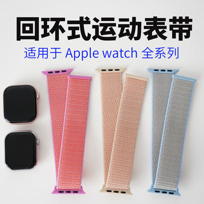 This is a breathable Ultra sports strap with a nylon inner plastic connector for the iwatchS11 Apple watch
