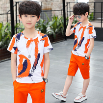 10 Boys suit Teen 11 Childrens two-piece suit 12 Boys big boys summer clothes 13 Little boys  clothes 15 years old