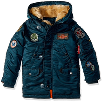 Authentic spot clearance USA alpha children 'S clothing N-3B Maverick winter parka coat