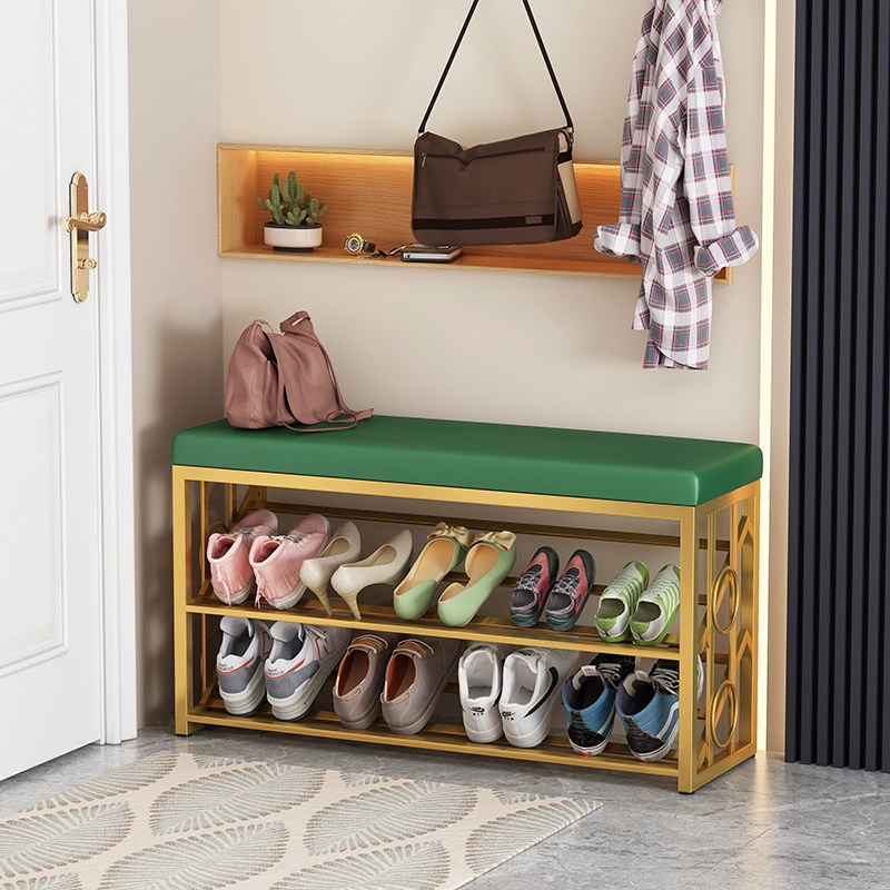 The home changed shoe stool shoe frame household door light luxury can take the shoe cabinet in one ultra - narrow shoe frame 25 cm small footstool