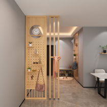 Solid wood screen partition blocks the Nordic living room decorated modern simple entry to the Xuan Li-Ping Cave Plate