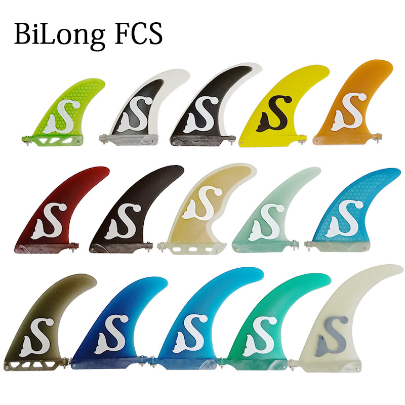 Surfboard tail fin Small size 3-4-5-7 5 inch fiberglass material US box center fin Surfboard tail rudder