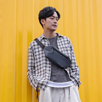 Messenger bag mens single shoulder bag trendy mens trendy brand light casual bag small backpack waist bag boy diagonal chest bag
