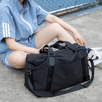 Travel bag womens large-capacity portable dry and wet separation sports fitness bag light waiting for delivery bag storage bag luggage bag